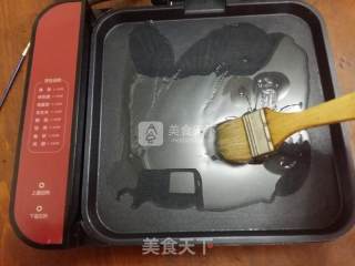 油煎粘豆包的做法步骤：3