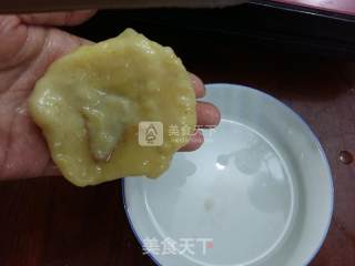 油煎粘豆包的做法步骤：5