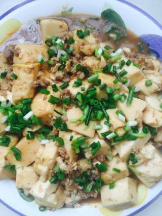 肉末豆腐的做法步骤：4