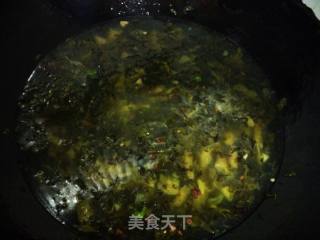 酸菜泥鳅煲的做法步骤：7