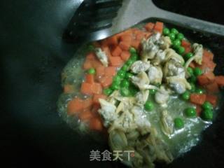 咖喱蛤蜊烩豆腐的做法步骤：8