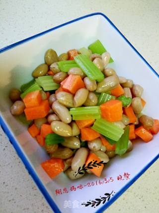 胡芹花生米的做法步骤：6