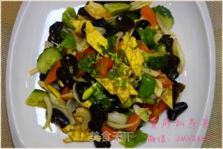 清爽大拌菜的做法步骤：12