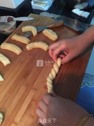 东北麻花的做法步骤：4