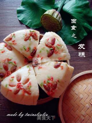 发糕的做法步骤：12
