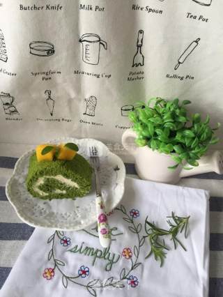 抹茶卷的做法步骤：15