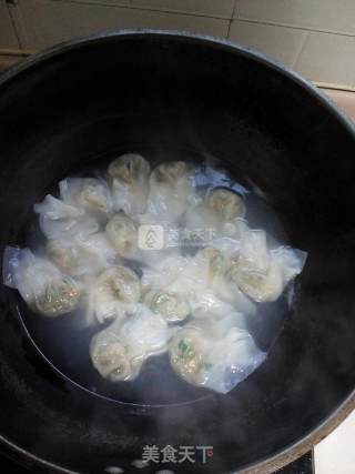 韭菜猪肉馄饨的做法步骤：10