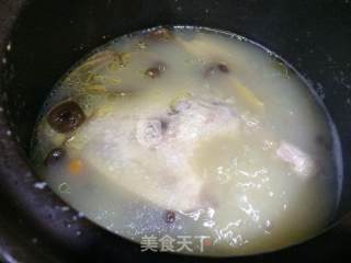 茶树菇芋艿老鸭汤的做法步骤：8