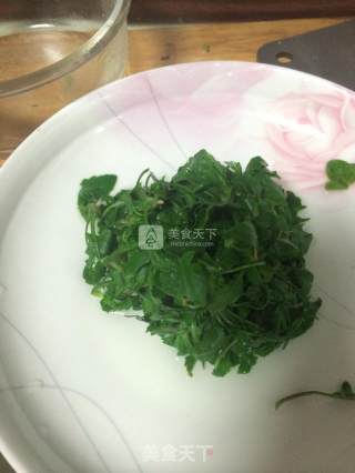 春天的味道（荠菜菠菜爱上蛋）的做法步骤：3