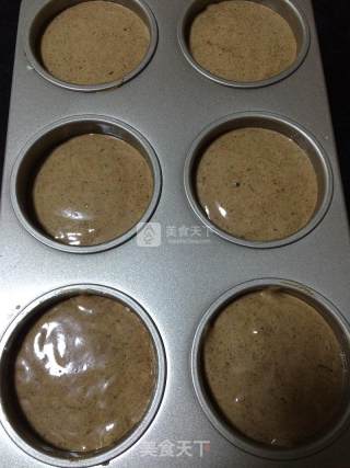 巧克力海绵杯子蛋糕的做法步骤：9
