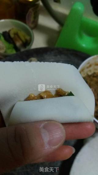 猪肉荸荠馄饨的做法步骤：5