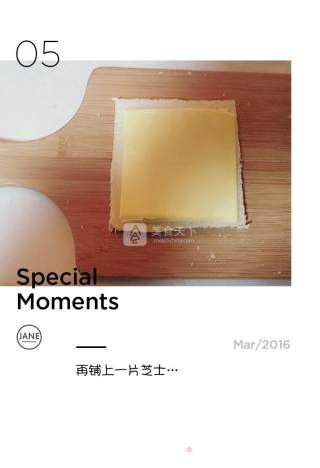 蛋奶西多士【简单，十分钟搞定。】的做法步骤：5
