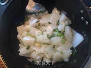 葱香油炒粉的做法步骤：7