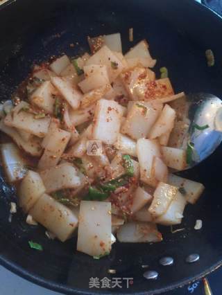 葱香油炒粉的做法步骤：9