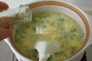 牛肉蛋花粥的做法步骤：8