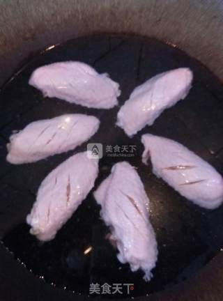 柠檬鸡翅的做法步骤：2