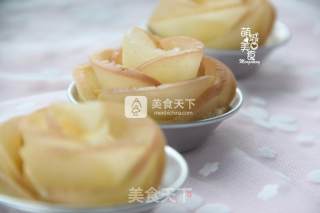 苹果玫瑰花的做法步骤：10
