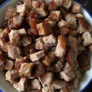 叉烧蛋炒饭的做法步骤：3
