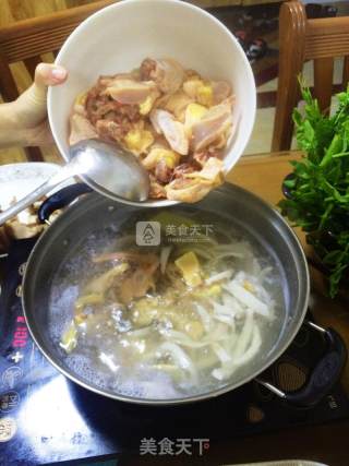 椰子鸡火锅的做法步骤：8