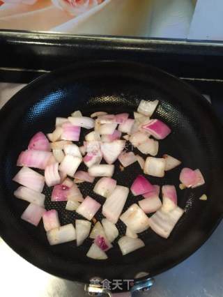 蒜香烤茄子之香煎三文鱼的做法步骤：4