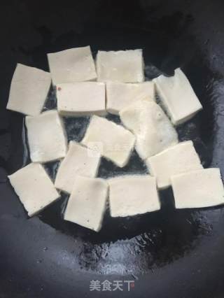 肉烧千叶豆腐的做法步骤：3