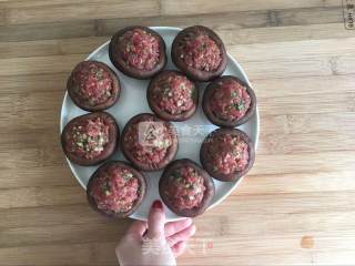 香菇酿肉丸的做法步骤：5