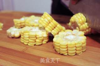 浓情浓意玉米炖排骨的做法步骤：3