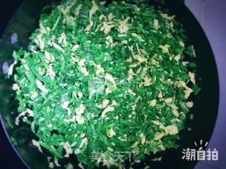 韭菜煎饼盒子的做法步骤：2