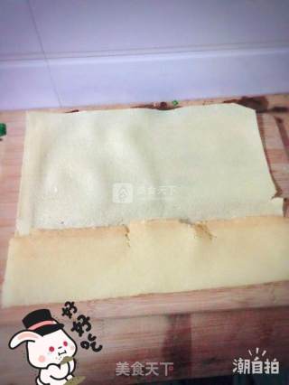 韭菜煎饼盒子的做法步骤：3