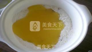 黑芝麻桃酥的做法步骤：4