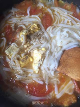 汤河粉的做法步骤：6
