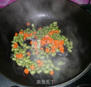 火腿肠芝士焗饭的做法步骤：3
