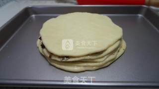 蛋黄果干花型面包的做法步骤：13