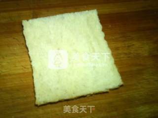 柚香西多士的做法步骤：7