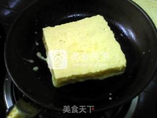 柚香西多士的做法步骤：10