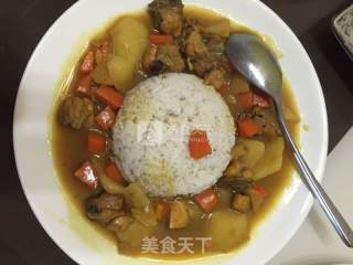 咖喱鸡的做法步骤：16