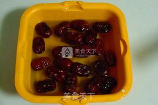 红豆枣肉沫糊的做法