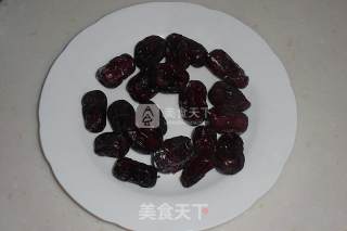 红豆枣肉沫糊的做法步骤：3