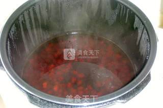 红豆枣肉沫糊的做法步骤：6