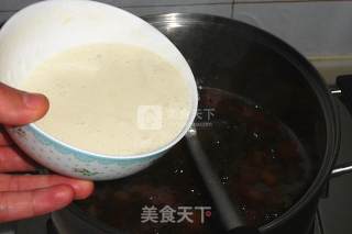 红豆枣肉沫糊的做法步骤：9