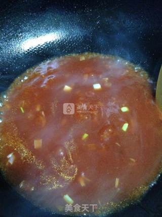 茄汁虾仁的做法步骤：11