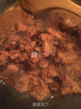 香菇烧鸡的做法步骤：7