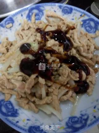 泡椒木耳肉丝的做法步骤：3
