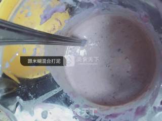 （婴儿辅食）紫薯枣泥米糕的做法步骤：5