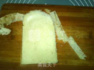 冰砂土司条的做法步骤：2