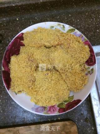火腿奶酪炸猪排的做法步骤：9