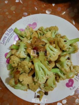 干煸花菜的做法步骤：3