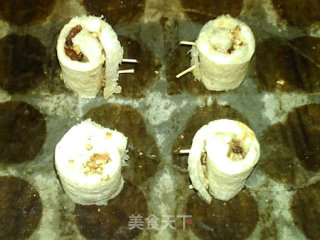 核桃葡萄干肉桂土司卷的做法步骤：15