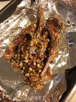 黑椒蒜香烤羊排的做法步骤：6