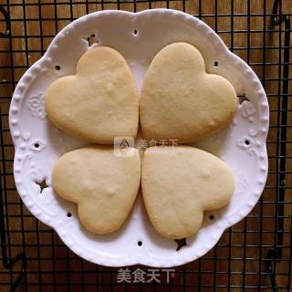 桃心黄油小饼干的做法步骤：4